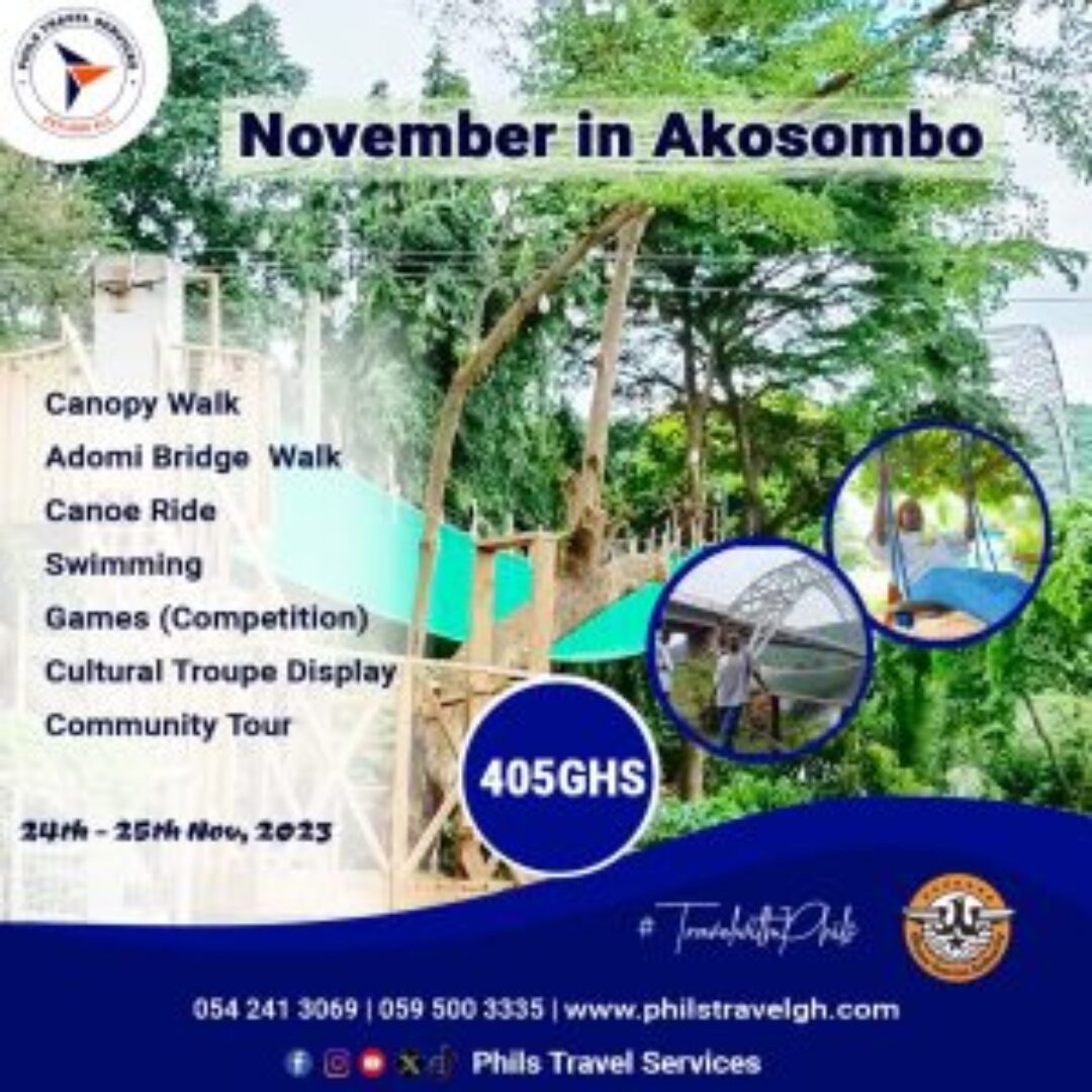 November in Akosombo