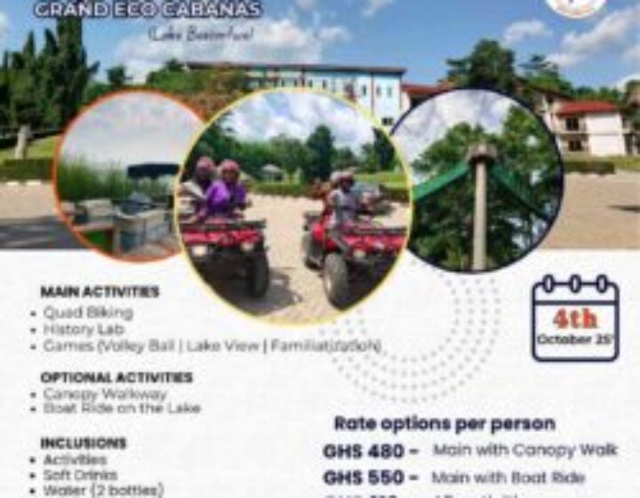 Lake Bosomtwe Tour: Quad Biking, Canopy Walkway & Boat Cruise